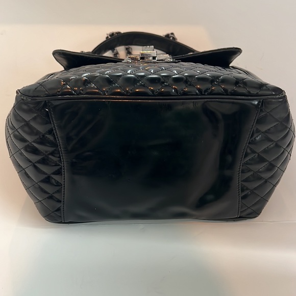 Chanel Glazed Lambskin Quilted Mademoiselle Kelly Top Handle Shoulder Bag, 2009 - Picture 15 of 17